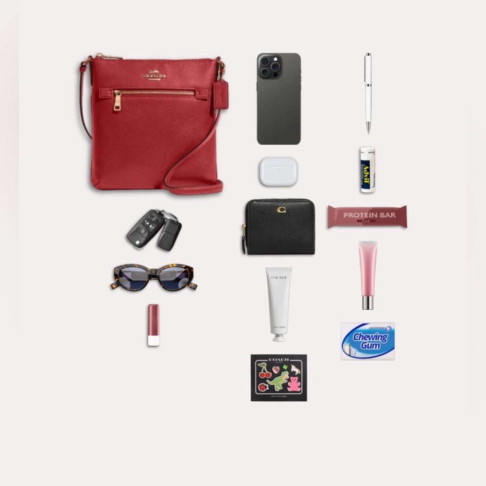 Coach Red Crossbody Bag - Picture 8 of 8